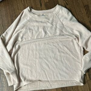 Aerie cream sweatshirt
